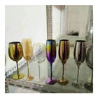 金の銀の虹の黒色のための高出力のフォーシャンのガラス ワインのコップの真空PVDのコーティング装置