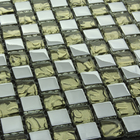 多彩なガラス モザイクPVDは真空メッキの機械によってカスタマイズされるサイズを