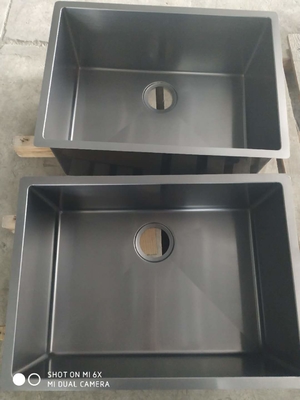 キッチンシンク / 盆地 / 蛇口 装飾色 金色 Pvd クロムチタン真空塗装機