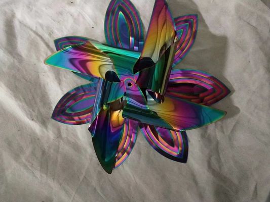 小型のPvd真空塗装機 /チタン製のレインボーカラー真空塗装機