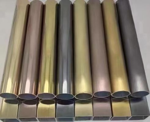 自動PVDステンレス鋼のゴールドコーティングマシン 中古PVD真空コーティングマシン