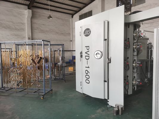 Plastic / Metal Button PVD Vacuum Metaliizing Coating Machine Color Coating Equipment