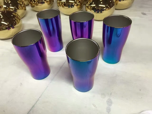 高耐久性垂直フロントドアステンレスシートPVDコーティングマシン