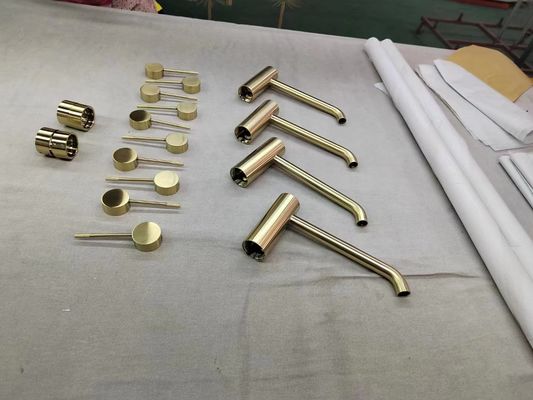 Plated Chrome Door Handle Jewelry Gold-plated Silver Hardware Furniture Tableware Car Logo Wheel Pvd Vacuum Coating Machine
