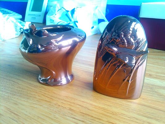 鋼管パン金属チタン真空コーティング機ジュエリータブレットキャラメルプラズマPVDコーティング機