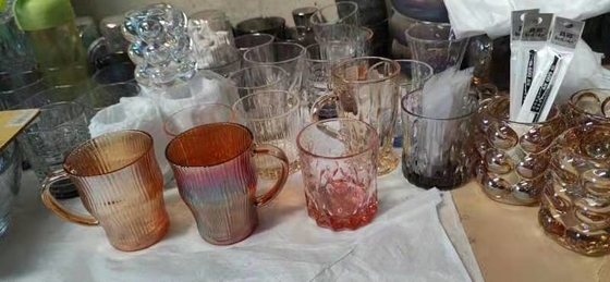 耐久性 ダブルドア プラスチックキャップ 真空金属化機器 銀 金色 輝く色
