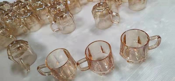 耐久性 ダブルドア プラスチックキャップ 真空金属化機器 銀 金色 輝く色
