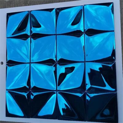 ガラスブロックに強い粘着性を持つ装飾色塗料のためのフルオート PVDコーティングマシン