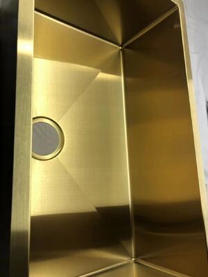 Stain-Resistant PVD Coating Machine with Hygienic Metallic Finish and Full Auto Control System for Kitchen Fixtures