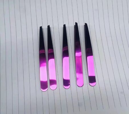 ピンセット用スパッターコーティング装置、電子組立用ピンセット用導電性PVD真空めっき装置