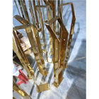 金のローズの金色のための垂直搭載のステンレス鋼の家具の管の管PVDの真空メッキ機械