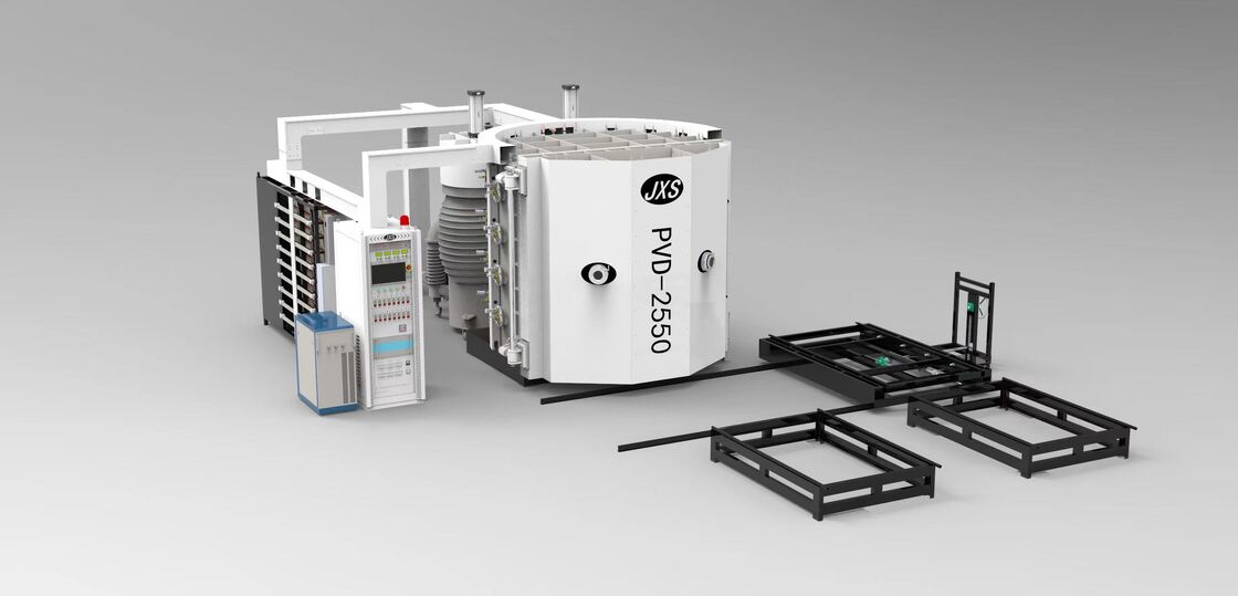 指紋防止の簡単な洗浄と全自動制御を備えた衛生的な重量ハードウェア PVD ​​真空コーティング機