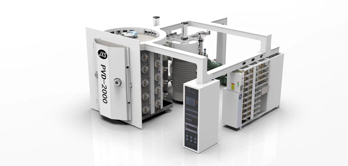 錠前部品用、耐腐食性コーティング、高耐摩耗性、全自動制御システム付きPVD真空コーティング装置