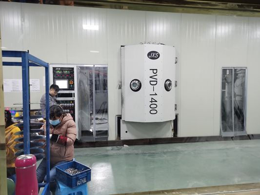 PVD真空コーティングマシン マグネトロンスプッター技術 PLCタッチスクリーン制御 衛生洗濯盆 金銀コーティング