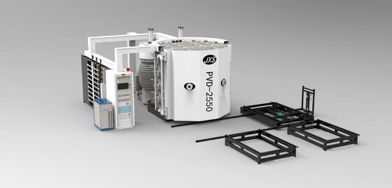 良い価格 ガラス製品PVDコーティング機、ガラスカップおよびボトル用の明るい色の真空メッキ装置 オンライン