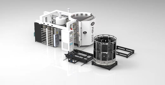 65KWは携帯電話ガラス コーティング装置PVDのコータの時間を記録する