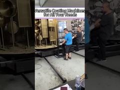 ゴールド・ローズ・ゴールド・スーパー・クロム・エフェクト PVD真空コーティング マグネトロン・スプッター・マシン